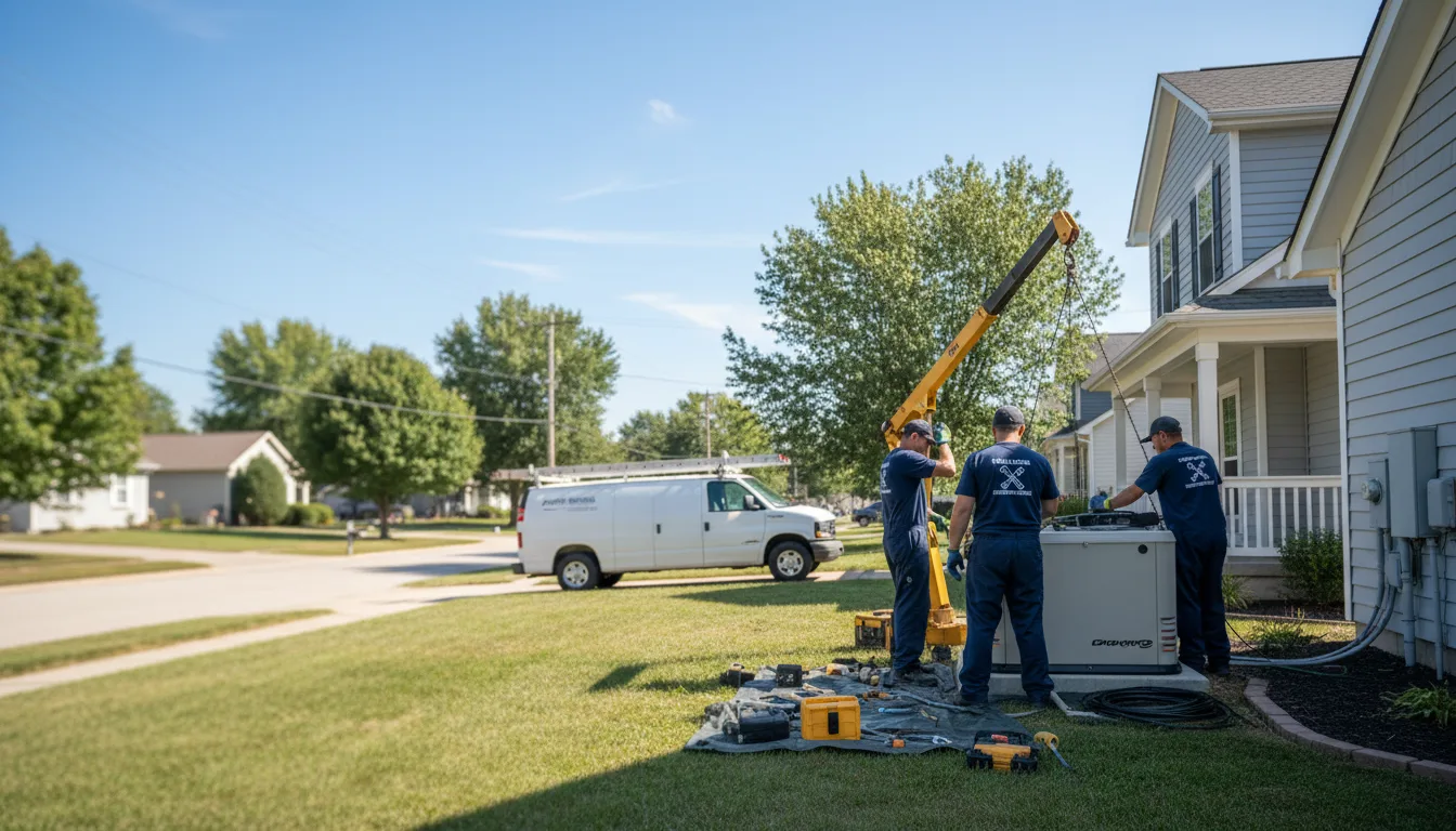 Generator Installation in Gause, TX near me